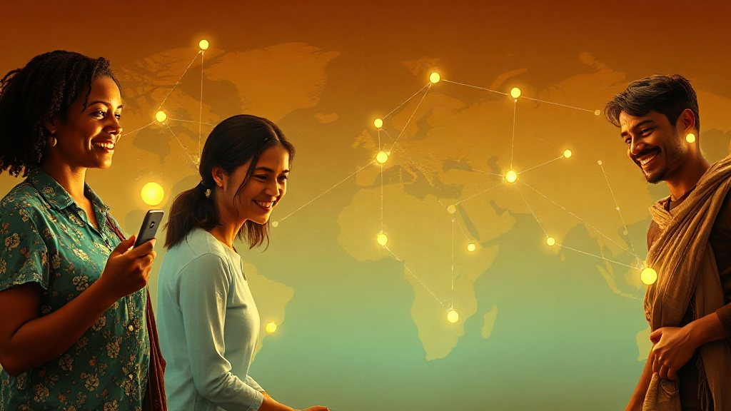 People across the world, each with their own AI, living together peacefully